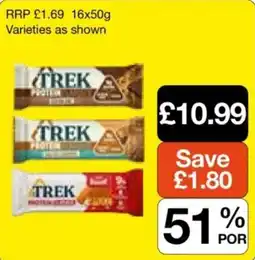 Makro Trek protein bars offer