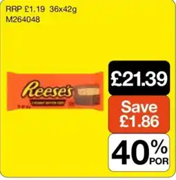 Makro Reese's peanut butter cups offer