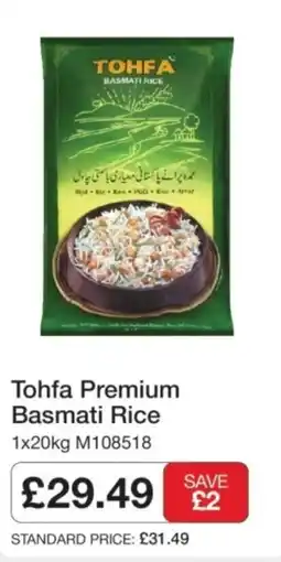 Makro Tohfa premium basmati rice offer
