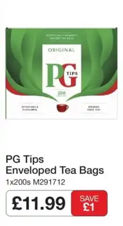 Makro Pg Tips Enveloped Tea Bags offer