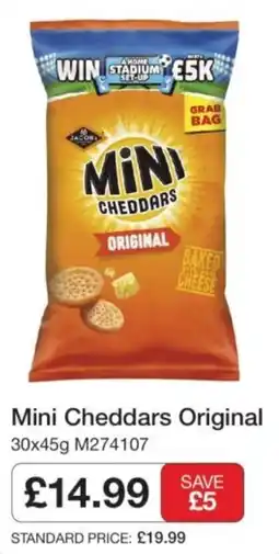 Makro Mini Cheddars Original offer