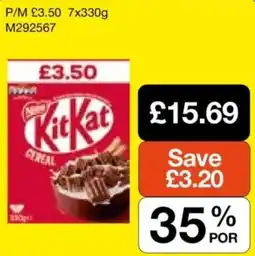 Makro KitKat cereal offer