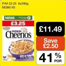 Makro Nestle cheerios offer