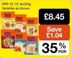 Makro Ben's Original offer