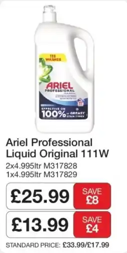 Makro Ariel Professional Liquid Original offer