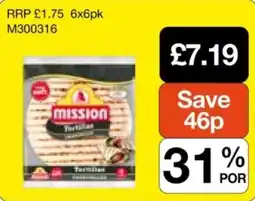 Makro Mission tortillas offer