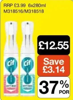 Makro Cif surface cleaner offer