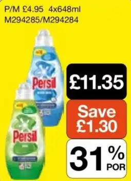 Makro Persil liquid detergent offer