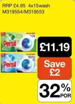 Makro Persil 4x15wash offer