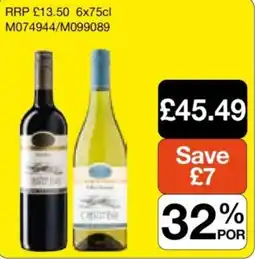 Makro Chateau de la Tour red wine and Chateau de la Tour white wine offer