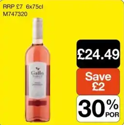 Makro Gallo rosé offer