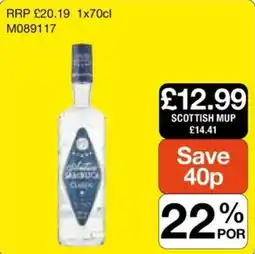 Makro Giffard sambuca classic offer