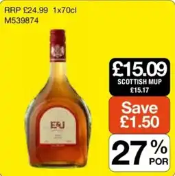 Makro E&J whisky offer