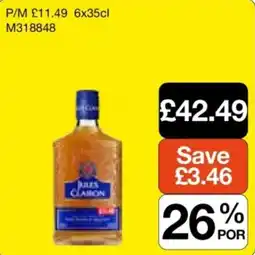 Makro Jules Claron offer