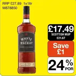 Makro Whyte & Mackay offer