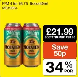 Makro Holsten pils offer