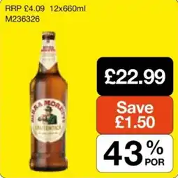 Makro Birra Moretti Chianti offer