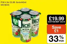 Makro Inch's medium apple cider offer