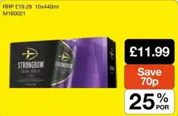 Makro Strongbow dark fruit offer