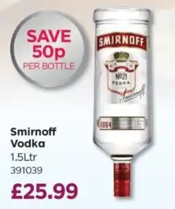 Bestway Smirnoff Vodka offer
