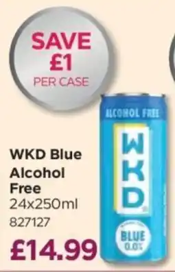 Bestway Wkd blue alcohol free offer
