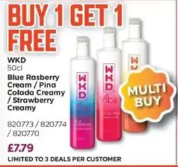 Bestway Wkd cream offer