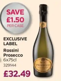 Bestway Rossini Prosecco offer