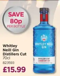 Bestway Whitley Neill Gin Distillers Cut offer