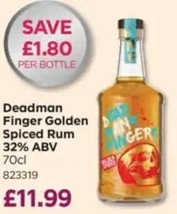 Bestway Deadman Finger Golden Spiced Rum offer