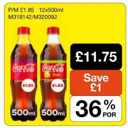 Makro Coca-Cola 500ml offer
