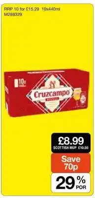 Makro Cruzcampo offer