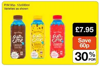 Makro Fun Time Milk Drinks offer