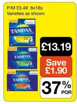 Makro Tampax offer