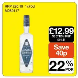 Makro Sambuca Classic offer
