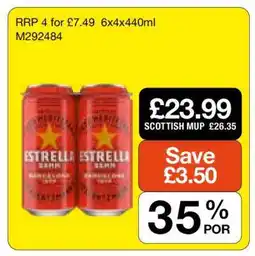 Makro Estrella 6x4x440ml offer