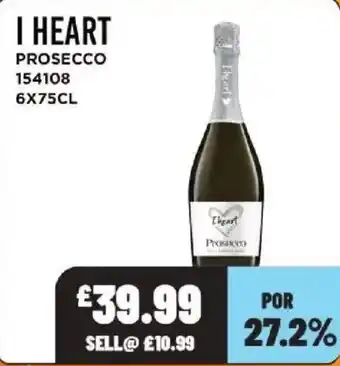 Bestway I Heart Prosecco offer