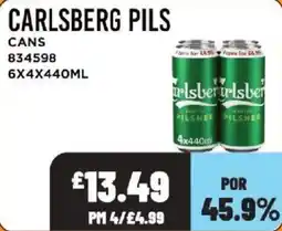 Bestway Carlsberg pils offer