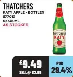 Bestway Thatchers katy apple offer