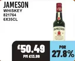 Bestway Jameson whiskey offer