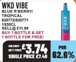 Bestway Wkd Vibe Blue R'berry Tropical offer