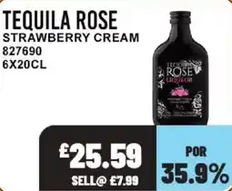 Bestway Tequila Rose strawberry cream liqueur offer