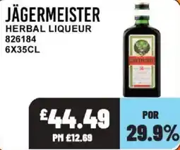 Bestway Jagermeister herbal liqueur offer