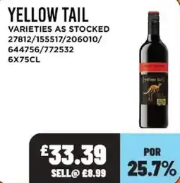 Bestway Yellow tail offer