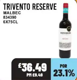 Bestway Trivento reserve malbec offer