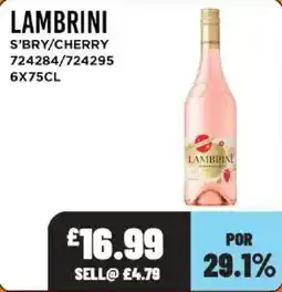 Bestway Lambrini s'bry/cherry offer