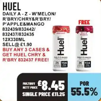 Bestway Huel daily a-z vitamins offer