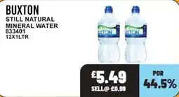 Bestway Buxton still natural mineral water offer