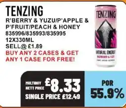 Bestway Tenzing natural energy offer