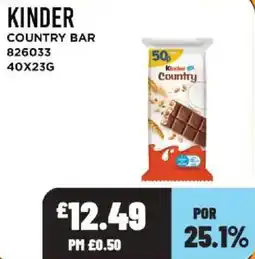 Bestway Kinder country bar offer