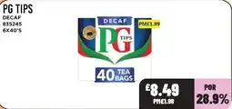 Bestway Pg tips decaf offer